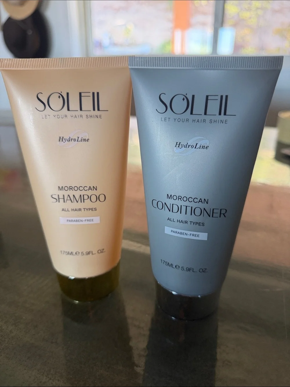Soleil Moroccan Shampoo & Conditioner Set - NWT 5.9FL OZ Each